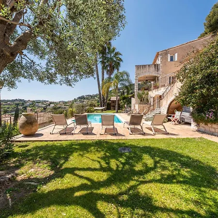 Villa 4-bedroom With Swimming Pool Garden And Sea Views Antibes
