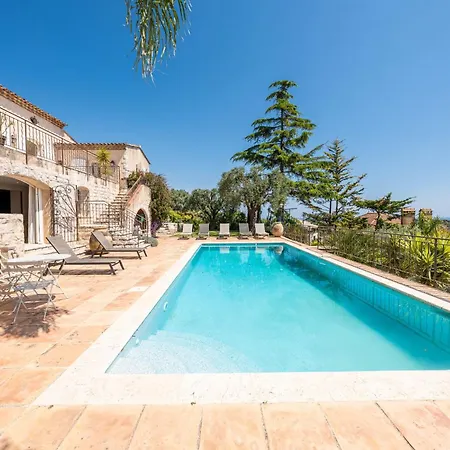 4-bedroom With Swimming Pool Garden And Sea Views * Antibes